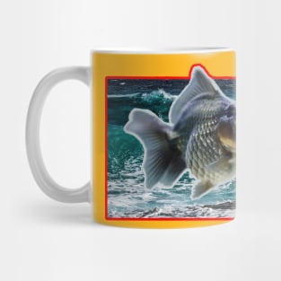 Retro Be A Goldfish Mug